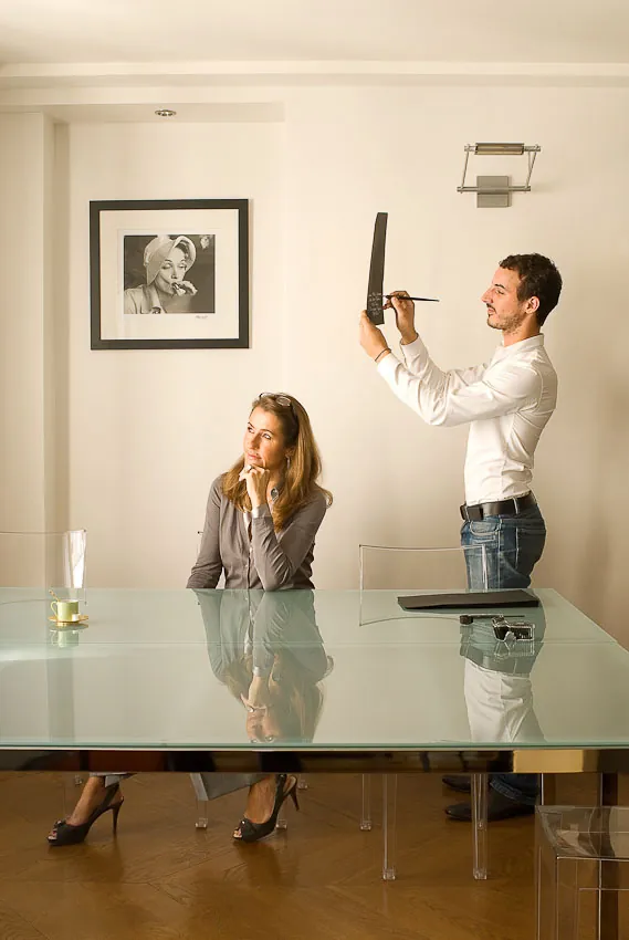 Interior photography showing chic perfection and glorious sensuality