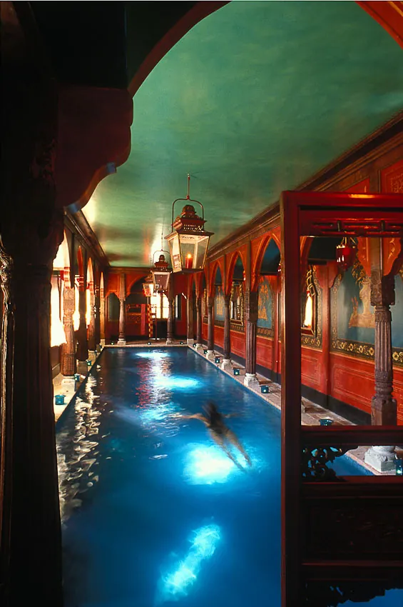 Private coastal house photographed for Seaside Interiors book